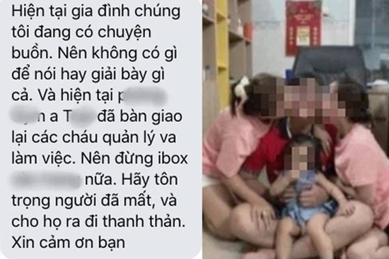 Vợ tự sát vì chồng qua lại với bạn thân: Người trong cuộc không muốn lên tiếng, cho rằng thông tin MXH không đúng