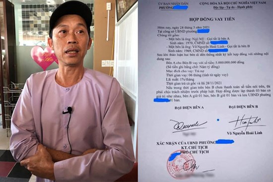 Lan truyền giấy vay nợ 5 tỷ đồng được cho là của Hoài Linh giữa lúc scandal từ thiện đang