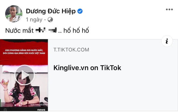 Hiệp Gà gây phẫn nộ vì dùng từ ngữ chợ búa bình phẩm về bà Phương Hằng-1