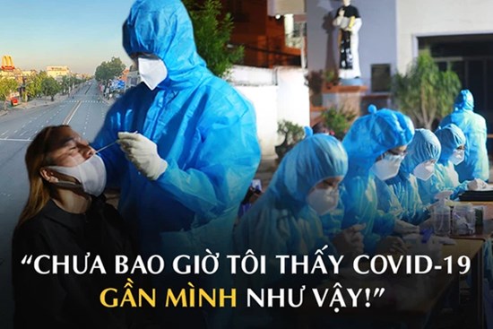 Từ tâm dịch Gò Vấp: Phóng viên bật khóc khi cổ họng đau rát, phía trước là F1 bên kia là F2...