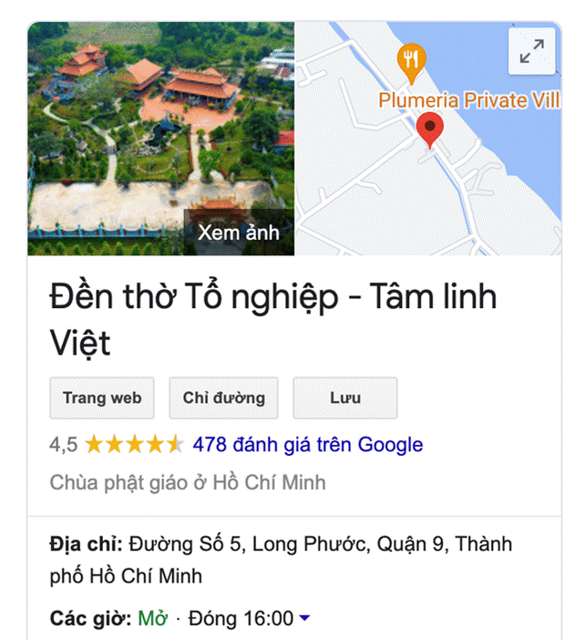 Đền thờ Tổ nghiệp của NS Hoài Linh trên ứng dụng Google Maps bị đổi tên thành Trung tâm từ thiện 14 tỷ?-4