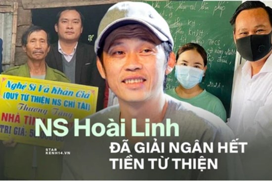 NS Hoài Linh cuối cùng đã giải ngân xong 15,2 tỷ, kết thúc chuyến từ thiện cứu trợ miền Trung bão lũ giữa mùa hè