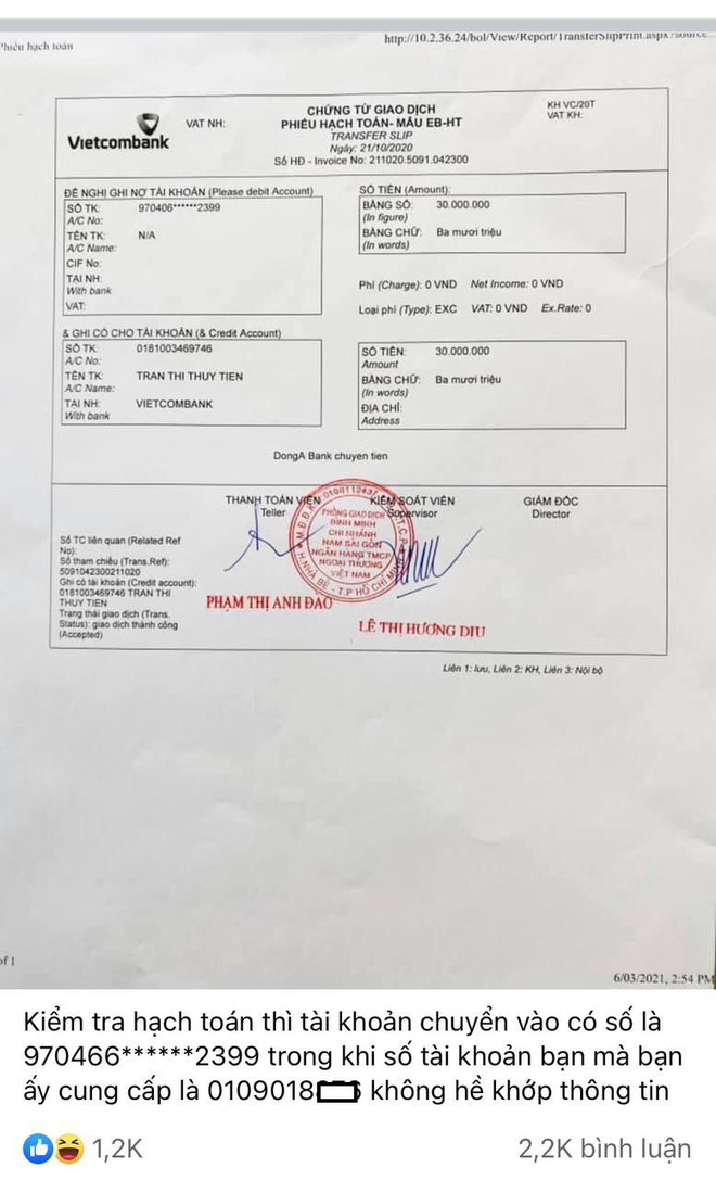 Thuỷ Tiên bị soi điểm bất thường trong status trần tình vụ khán giả chuyển nhầm 30 triệu, chính chủ giải thích ngay nhưng có hợp lý?-1