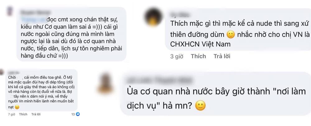 Beauty vloger nổi tiếng gây tranh cãi khi đăng status: Bộ đến cơ quan nhà nước là phải mặc áo có tay hả mọi người?-2