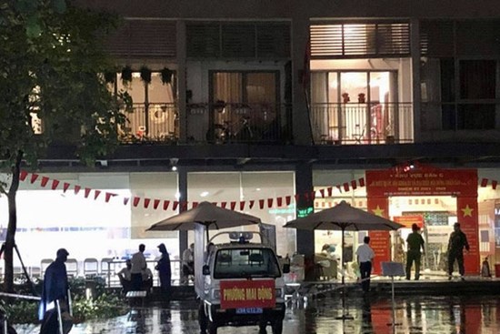 Tạm phong tỏa tòa Park 7 Times City để truy vết người liên quan F0