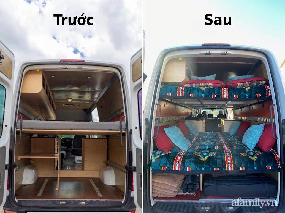 Cặp vợ chồng mê xê dịch hô biến chiếc xe tải thành không gian sống di động cho 5 người du lịch quanh châu Âu-5