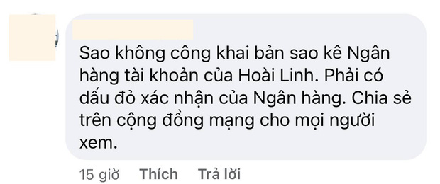Khán giả đồng loạt yêu cầu NS Hoài Linh làm 1 việc sau khi ekip giải ngân xong 15,2 tỷ đồng quỹ cứu trợ miền Trung-3