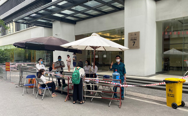 Hà Nội: Dỡ phong tỏa tạm thời tòa Park 7 Times City-1