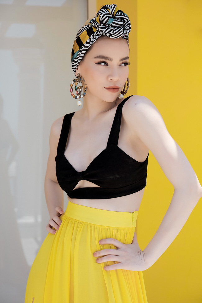 Lệ Quyên diện khăn turban rất xinh, nhưng so với Hà Hồ thì có đẹp hơn?-9
