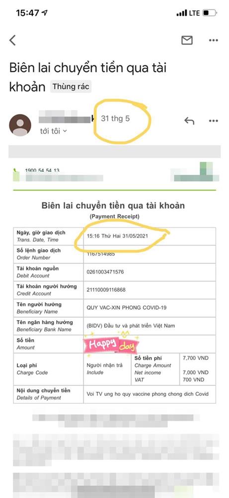 Bị nghi dùng sao kê fake” để làm màu chuyện từ thiện, Vy Oanh đưa luôn bằng chứng tự giải oan”-4