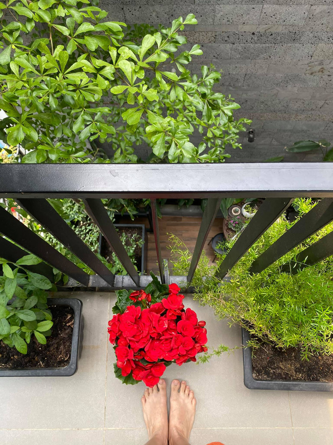 Kinh doanh tự do, vợ chồng xây nhà 4 tầng rộng 680m2, nhìn bếp với sân thượng chỉ biết khen: Đúng là nhà người ta!-20