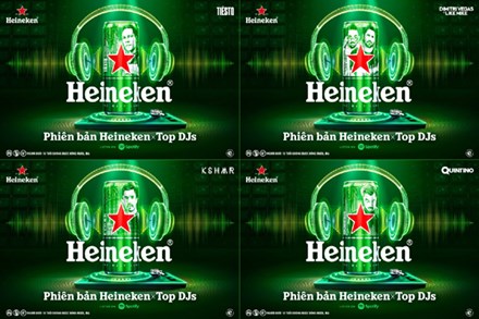 Phiên bản Heineken x Top DJs mang âm nhạc điện tử độc đáo đến người dùng Việt
