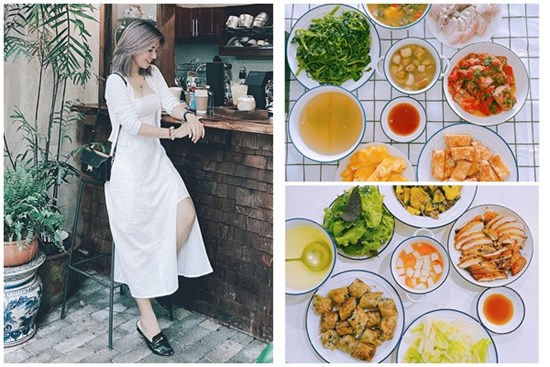 Bữa cơm mùa Covid của cô nàng độc thân, 1 lần nấu cho cả ngày mà vẫn đầy đủ dinh dưỡng, cực 