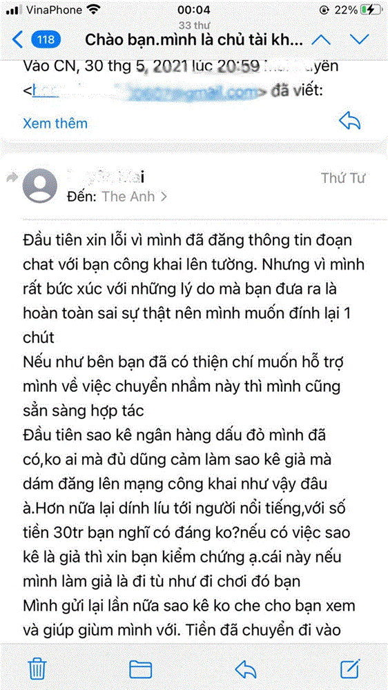 Khán giả chuyển nhầm 30 triệu lên tiếng: Chỉ ra 6 điều phản bác lời tố cáo của Thuỷ Tiên, nhờ công an xử lý vì bị fan doạ nạt-8