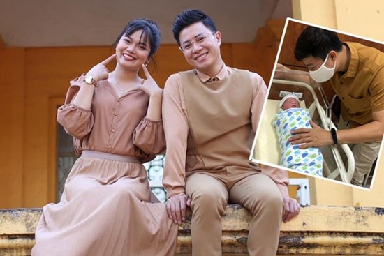 Nam MC VTV kết hôn khi đã ngoài 40 mà lấy được vợ giỏi, nhìn ảnh quý tử mới sinh lại càng ấn tượng hơn