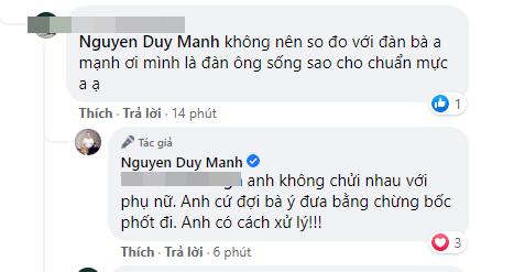 Bị bà Phương Hằng tuyên bố ‘lột trần’, Duy Mạnh phản ứng gay gắt, dùng từ ngữ thô tục gây choáng-6