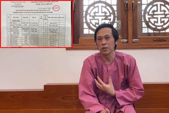 Nghi vấn chi tiết thiếu minh bạch trong giấy tờ giải ngân mà Hoài Linh cung cấp