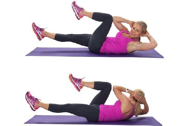 Đánh bay mỡ bụng với bài tập cực dễ của Thiều Bảo Trâm-6