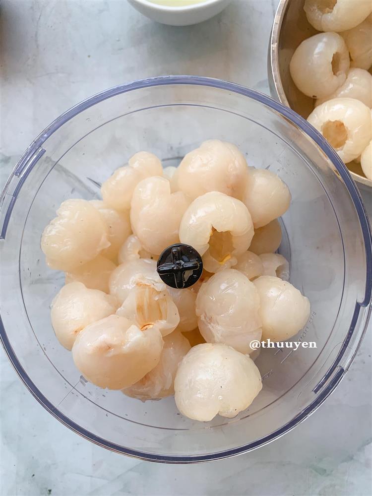 Hướng dẫn cách làm kem vải vừa lạ miệng lại cực bổ dưỡng, mùa hè được ăn món này thì còn gì bằng-4