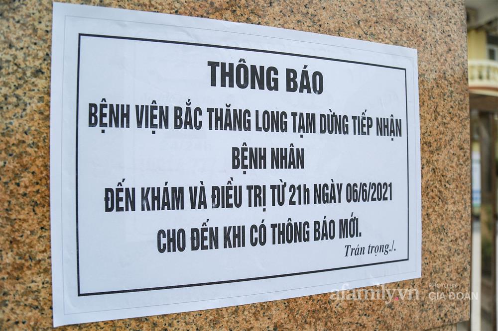 BV Bắc Thăng Long tạm phong tỏa, dừng tiếp nhận bệnh nhân vì người phụ nữ bán rau dương tính SARS-CoV-2 từng đến khám-3