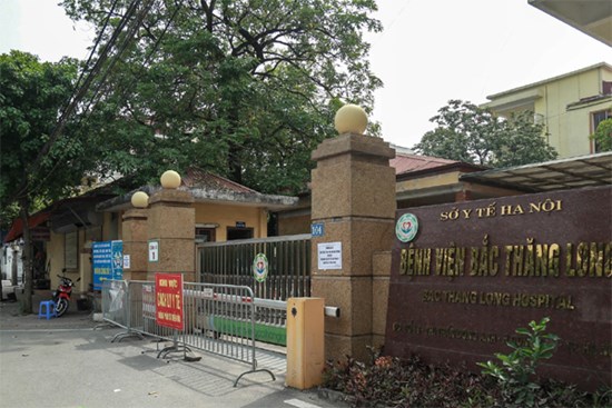 BV Bắc Thăng Long tạm phong tỏa, dừng tiếp nhận bệnh nhân vì người phụ nữ bán rau dương tính SARS-CoV-2 từng đến khám