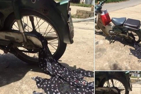 Mặc áo chống nắng đi xe máy, người phụ nữ mang bầu gặp tai nạn kinh hoàng: Lời cảnh tỉnh cho chị em mỗi khi ra đường vào mùa hè-5