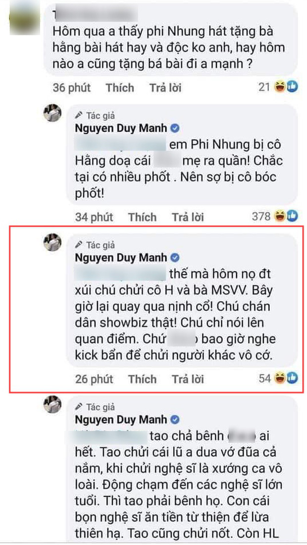 Nghi vấn Phi Nhung gọi điện xúi” Duy Mạnh đáp trả bà Phương Hằng, nam ca sĩ vừa hé lộ và tự khai luôn phốt chờ bị vạch trần?-1