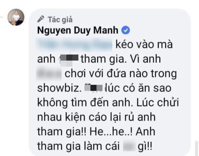 Nghi vấn Phi Nhung gọi điện xúi” Duy Mạnh đáp trả bà Phương Hằng, nam ca sĩ vừa hé lộ và tự khai luôn phốt chờ bị vạch trần?-2