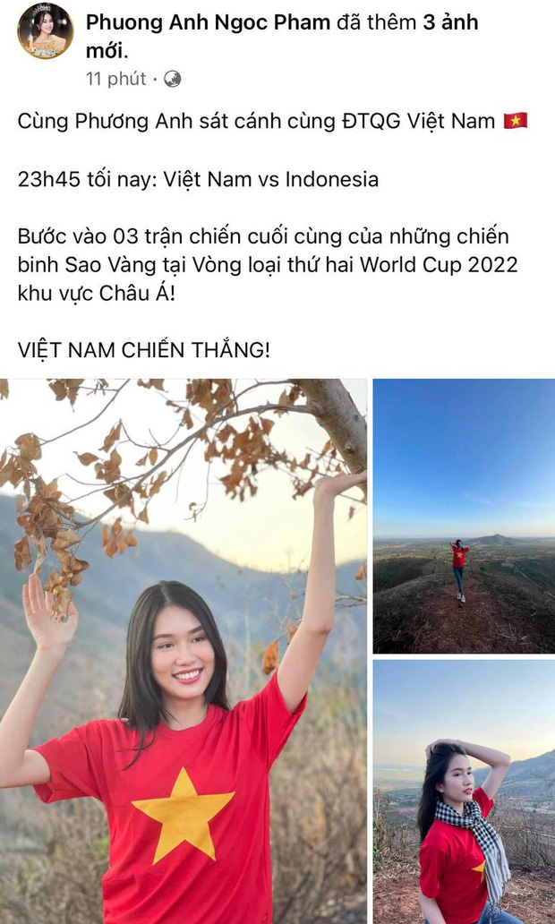 Sao Việt nhuộm đỏ Facebook trước giờ G đội tuyển Việt Nam gặp Indonesia: Jack và dàn mỹ nhân cực cuồng nhiệt, BB Trần hứa làm 1 việc lầy lội-2