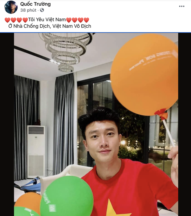 Sao Việt nhuộm đỏ Facebook trước giờ G đội tuyển Việt Nam gặp Indonesia: Jack và dàn mỹ nhân cực cuồng nhiệt, BB Trần hứa làm 1 việc lầy lội-3