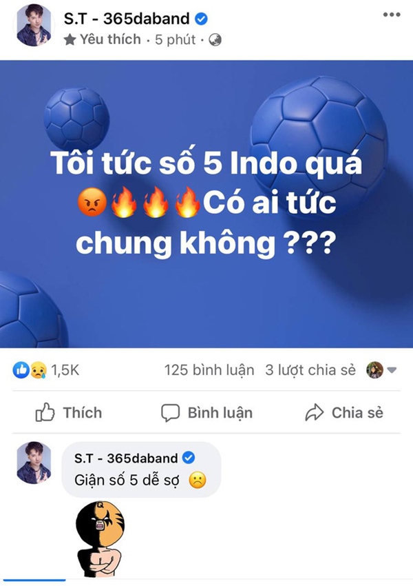 Trương Quỳnh Anh, Nam Thư và dàn sao Việt bày tỏ sự phẫn nộ khi thấy cầu thủ Việt Nam bị đội tuyển Indonesia chơi xấu-7