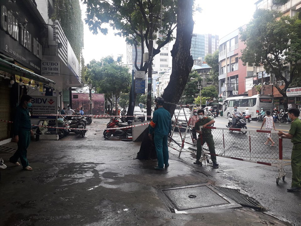 TP.HCM: Phong toả quán cơm tấm và khu Mả Lạng ở quận 1 vì 4 người trong gia đình mắc Covid-19-4