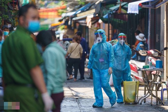 Một công an ở TP.HCM mắc Covid-19 bị tổn thương phổi