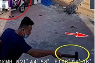 Tài xế xe tải gây tranh cãi khi chèn ép nữ 'ninja', cầm búa đòi 'nói chuyện phải quấy' ngay giữa đường khiến 2 bà cháu vạ lây