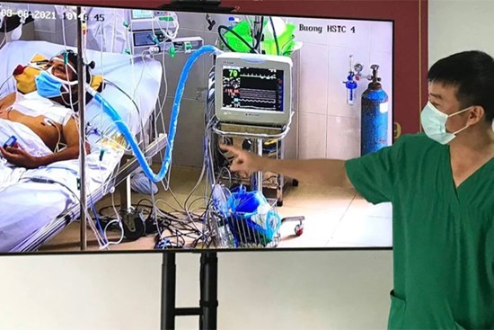 4 bệnh nhân COVID-19 nặng ở Bắc Giang đã cai ECMO, máy thở sắp xuất viện