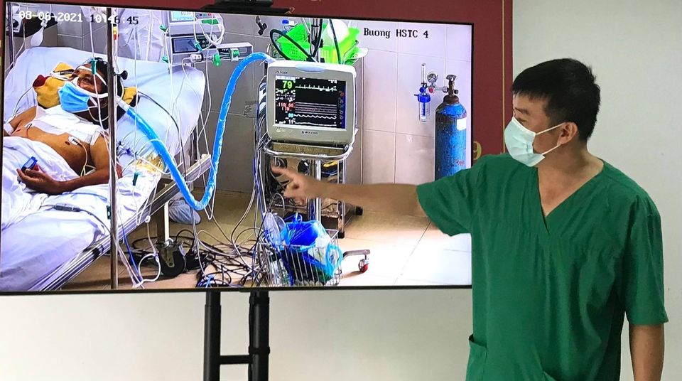 4 bệnh nhân COVID-19 nặng ở Bắc Giang đã cai ECMO, máy thở sắp xuất viện-1
