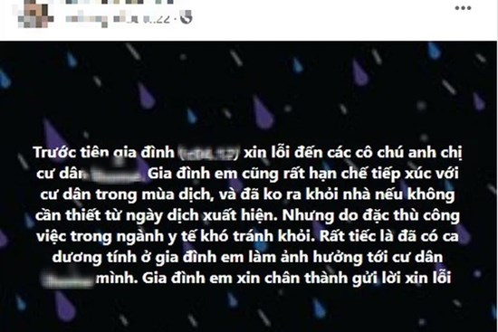 Vợ không may nhiễm Covid-19 khiến cả block chung cư bị phong tỏa, chồng có hành động đầy lịch sự khiến ai nấy ấm lòng