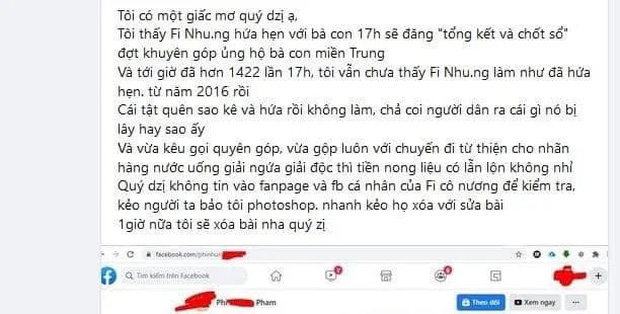 Phi Nhung bị netizen soi lại điểm bất thường trong 2 đợt kêu gọi từ thiện miền Trung, ngâm” sao kê 1,8 tỷ suốt 5 năm chưa công khai?-2
