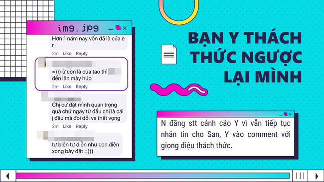 Màn bóc phốt siêu công phu của cô gái cao tay: Người yêu bị tình cũ gạ lên giường, cô nàng trình diễn lại câu chuyện gay cấn như phim!-16