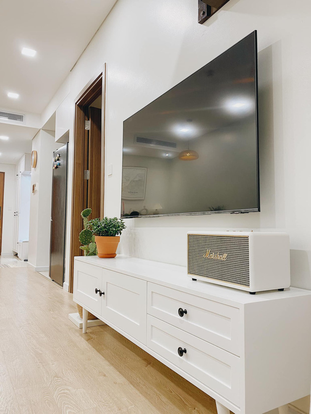 Mua chung cư 72m2, vợ chồng mới cưới tự tay thiết kế từng góc theo phong cách Hàn Quốc, chơi thêm cả bể cá ban công-5