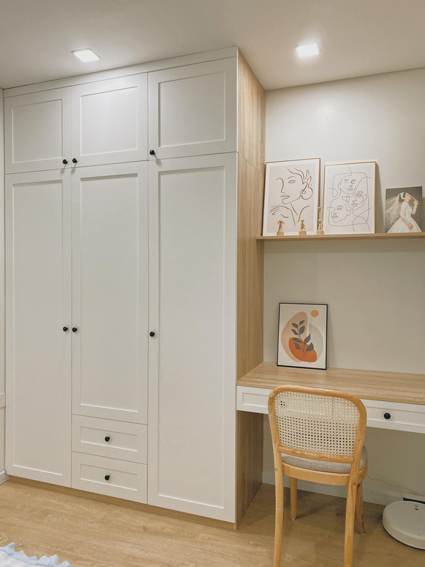 Mua chung cư 72m2, vợ chồng mới cưới tự tay thiết kế từng góc theo phong cách Hàn Quốc, chơi thêm cả bể cá ban công-8