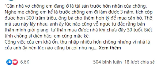 Bố đẻ ốm, vợ muốn đón về chăm nhưng chồng cấm cửa, màn nổi dậy&nbsp;của cô khiến anh phải lập tức thay đổi thái độ-1