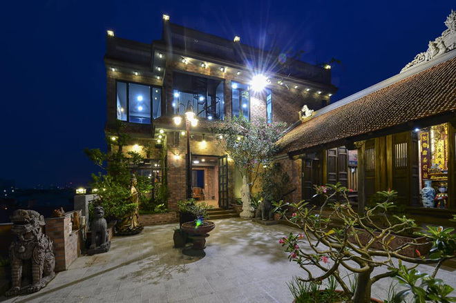 Nhà cổ nằm trên nóc biệt thự gần 500m2 ở Hà Nội-9