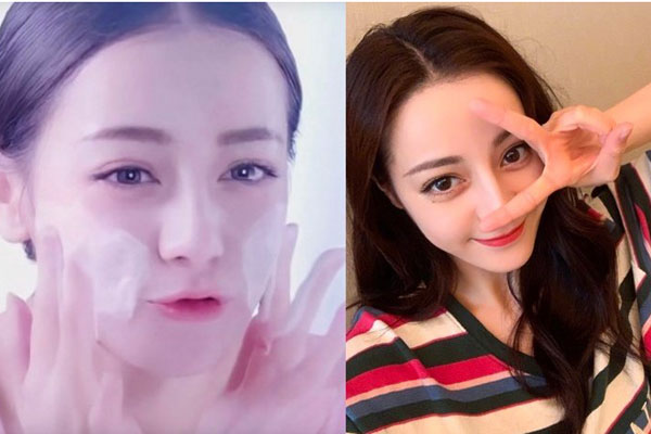 Địch Lệ Nhiệt Ba có 3 nguyên tắc sống còn ở khoản skincare, riêng điều cuối xa xỉ thấy rõ!-3