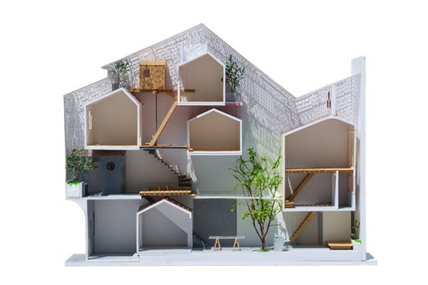 Căn nhà bên ngoài lụp xụp, rộng chỉ 3m nhưng bên trong lại có thiết kế đặc biệt, chỉ nhìn thôi đã mê rồi-3