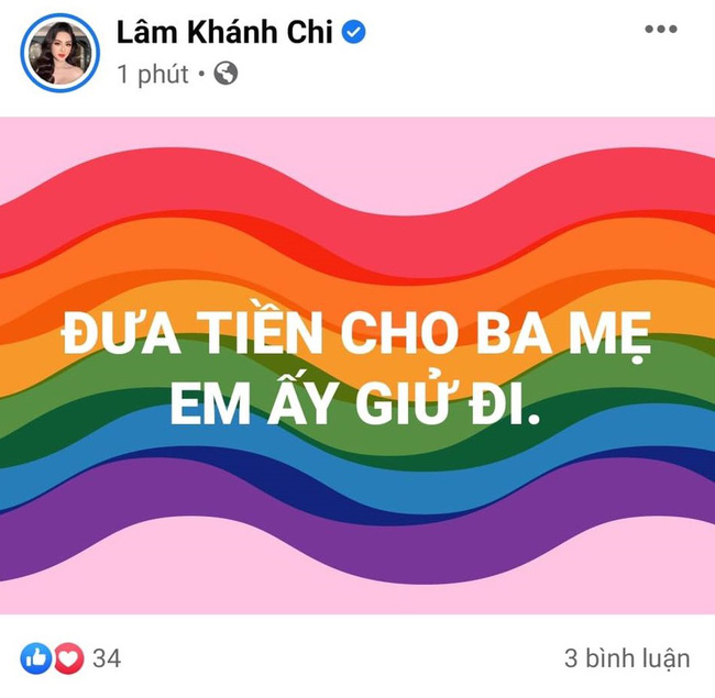 Lâm Khánh Chi bất ngờ đăng trạng thái giữa đêm rồi xóa vội, bị nghi ẩn ý vụ Phi Nhung - Hồ Văn Cường-1