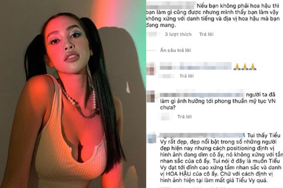 Mặc áo phơi vòng 1, dân mạng hắt 'gáo nước lạnh' vào hoa hậu Tiểu Vy