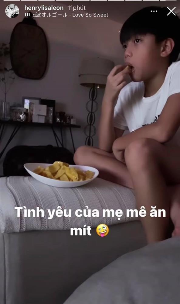 Hồ Ngọc Hà đăng ảnh ăn uống của hai cậu con trai nhưng nhìn sang Leon ai cũng bật cười-1