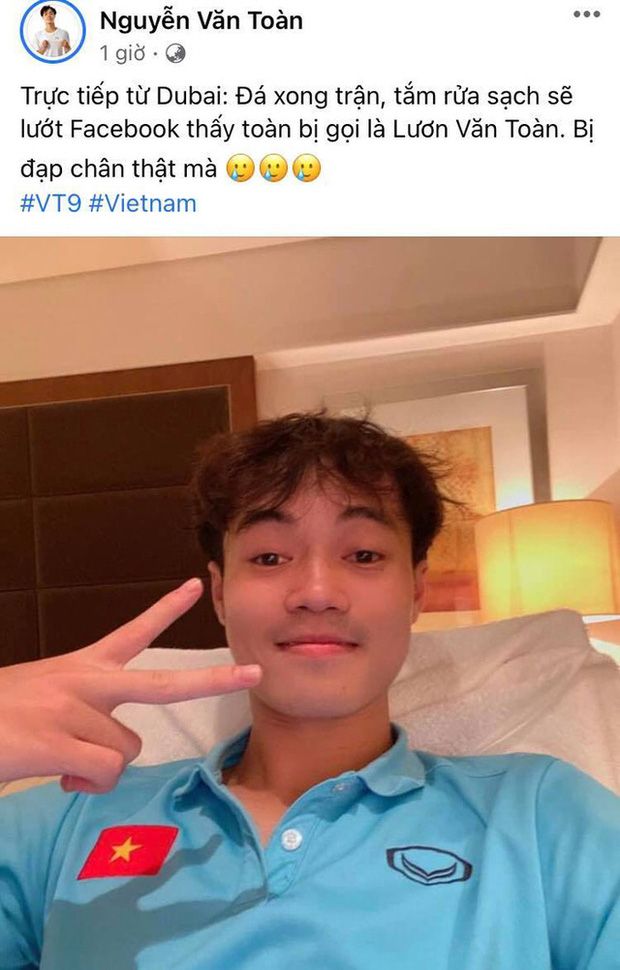 Bình luận trêu Văn Toàn vấp cỏ mà ngã được Penalty, Trọng Đại bị dân mạng chỉ trích phải lên tiếng xin lỗi-1