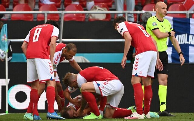 Công nương Đan Mạch bật khóc trên khán đài khi chứng kiến Eriksen đột quỵ và có lời chia sẻ xúc động lan tỏa khắp MXH-1